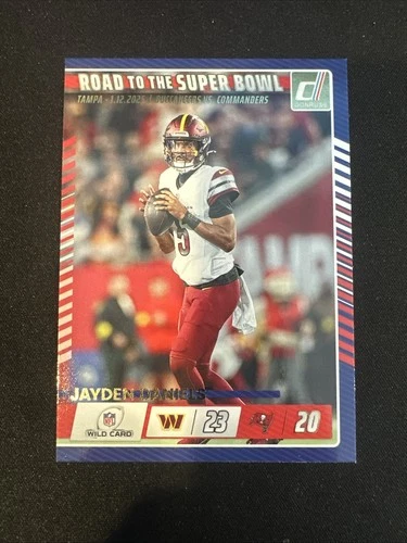 2025 Panini Donruss - Road to the Super Bowl Wild Card Jayden Daniels #5