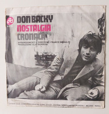 DON BACKY "NOSTALGIA / CRONACA" 1970