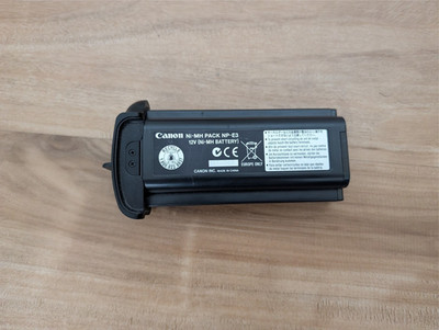 TESTED Canon Genuine NP-E3 Ni-MH Battery for EOS 1D, 1D Mark II, 1DS Mark II