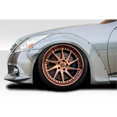 Duraflex G Sedan Q40 LBW Front Fender Flares for G37 Infiniti 08-15 ed_116078