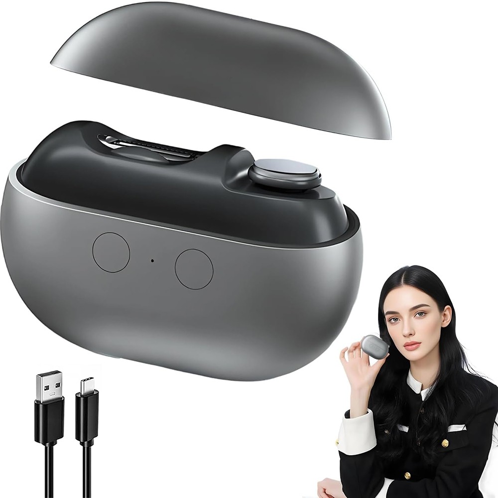 3 in 1 Electric Nail Clippers Thick Nails Trimmer Dual-Speed Rechargeable W/ LED