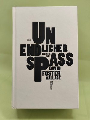 David Foster Wallace - Unendlicher Spaß | KiWi Hardcover Gebunden | SEHR GUT