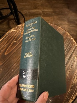 Handbook of Applied Mathematics, 3rd Edition, 1961