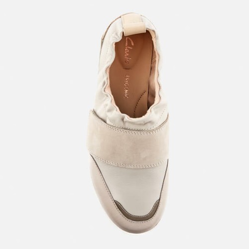 Cuero Gardenia pisos Tri 70 Gris 37 4 Zapatos £ D Tamaño Clarks Rrp Damas Yqt5Z
