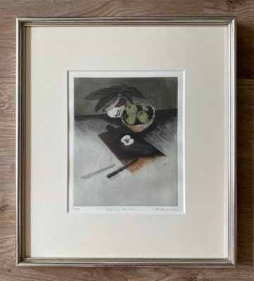 ANNAPIA ANTONINI (Swiss/French) Granny Smith Limited Edition Etching & Aquatint