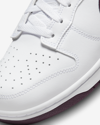Nike Dunk Low Retro White Night Maroon DV0831-102 Brand New