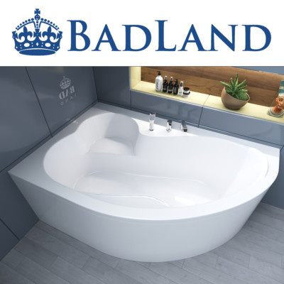 Eckbadewanne Badewanne Eckwanne 160x105 Schürze  Füße  Ablauf GRATIS !