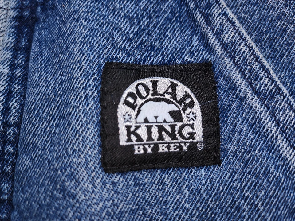 CHAQUETA CON CAPUCHA VAQUERA FORRADA DE LANA POLAR KING DE COLECCIÓN PARA HOMBRE TALLA 2XL ALTA SE USA Foto 2 de 4