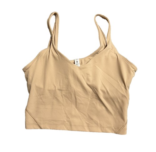 NWT🍋LULULEMON🍋SIZE 10🍋ALIGN CROPPED TANK🍋NEW🍋BUILT IN BRA🍋CONTOUR🍋NEW! - 第 3/10 張圖片