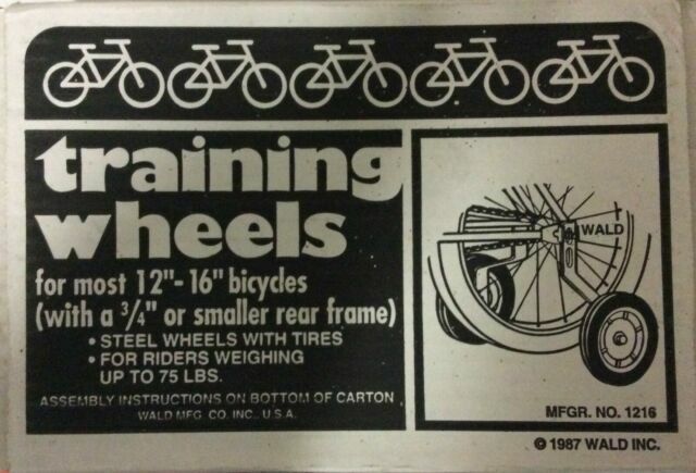 wald training wheels