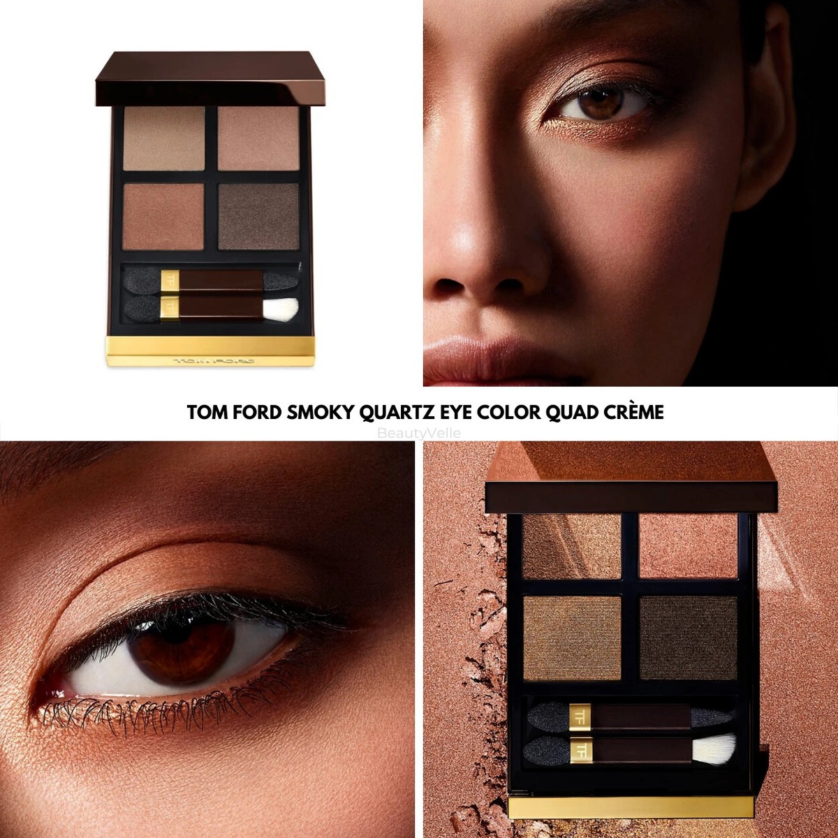 Tom Ford 37 Smoky Quartz Eye Color Quad Creme 0.31 oz NIB | eBay