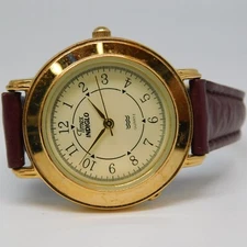 Timex Indiglo Genuine Leather Quartz Analog Women's Watch New Battery