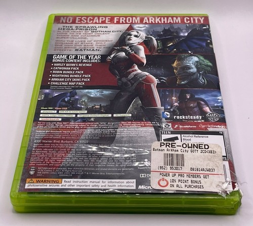 Batman: Arkham City -- Game of the Year Edition (Microsoft Xbox 360, 2012) - Picture 2 of 5
