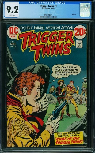 Trigger Twins 1, DC, CGC 9.2, 1973
