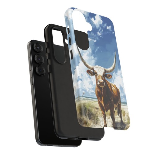 Bull Horns Blue Sky - Phone Ink Cover Case for iPhone, Galaxy, Pixel - 第 185/281 張圖片
