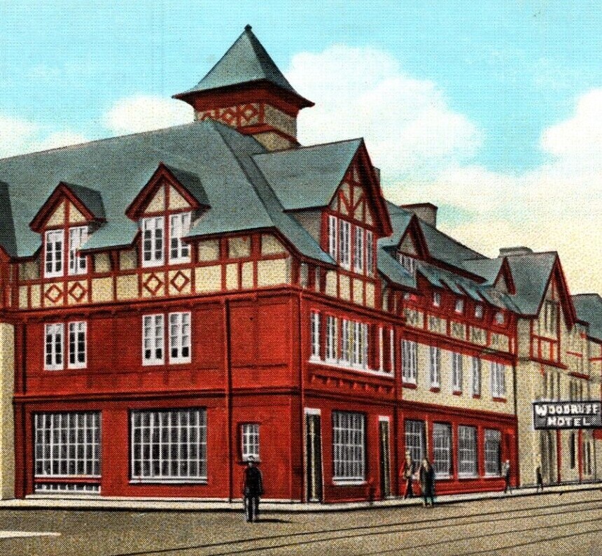 Woodruff Hotel Joliet Illinois TEICH Vintage Postcard 6919 eBay