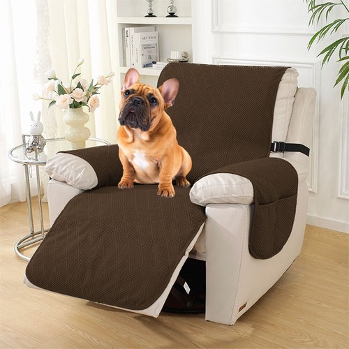 Waterproof Recliner Chair Cover Oversized NonSlip Recliner Covers Home Decor - Picture 34 of 39