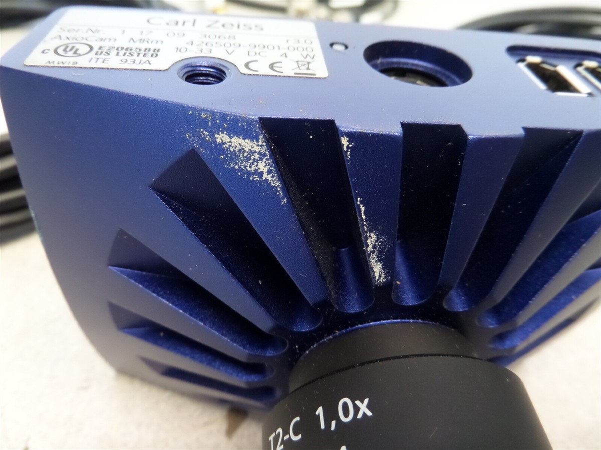 Carl Zeiss AxioCam MRm 426509-9901 Microscope Camera r3.0 Carl Zeiss AxioCam MRm 426509-9901 Microscope Camera r3.0