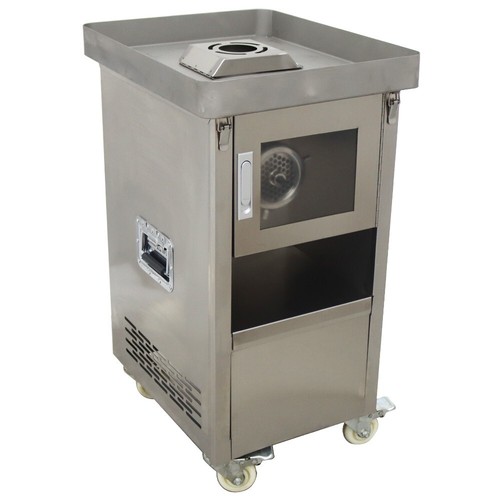 110V Stainless Steel Meat Grinder 8mm Plate with Trays & Wheels 400kg/h - Picture 9 of 24