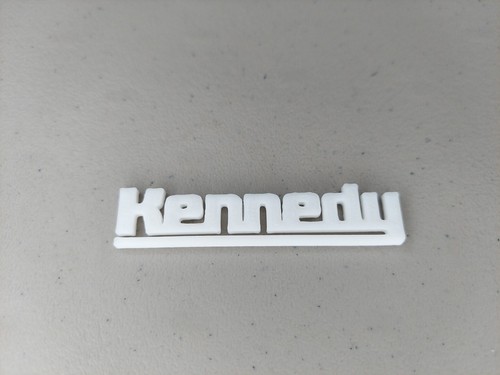Kennedy Kits Tool Box "Kennedy" Label Placard Emblem Plastic - Picture 5 of 24