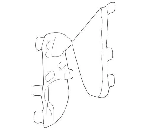 Genuine GM 2001-2007 Buick Rendezvous Pontiac Aztek Window Regulator 15911244 - Изображение 3 из 4