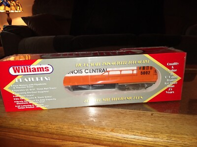 Williams U33C '' Illinois Central Diesel Locomotive W/ Horn U1003'' Cab # 5002