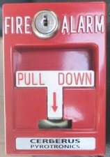 Siemens (Cerebus Pyrotronics) MSM-K Manual Pull Station -FREE SHIPPING-