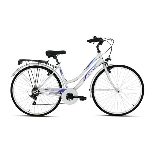 Dosso 28.1 City Bike Women 28 7-Speed Steel Gray-Blue Size S B40283048 MYLAND St