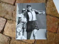 EARLY LINDSAY DAVENPORT HAND SIGNED 8X10 TENNIS B/W PHOTO