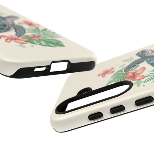 Tropical Turtle Island Flower Phone Case for iPhone, Samsung Galaxy, Pixel - Picture 107 of 175