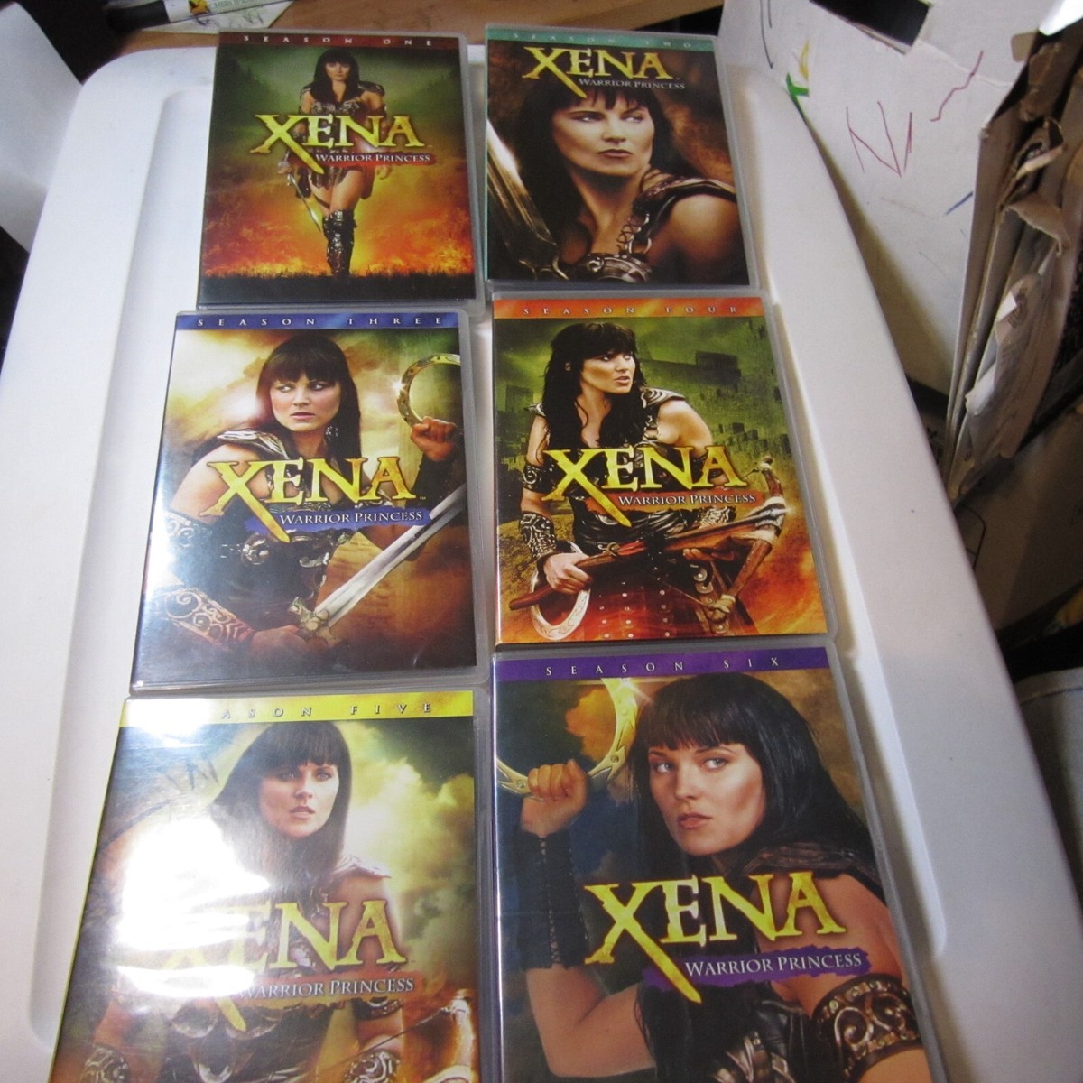 Xena Warrior Princess Complete TV Series Season 1-6 DVD Lot