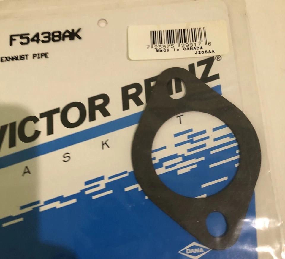 Exhaust Pipe Flange Gasket-1BBL Left Mahle F5438AK - Image 2 of 3