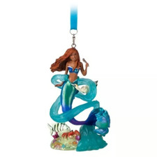 Disney The Little Mermaid Ariel  Sebastian Sketchbook Ornament Live Action Film