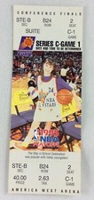 NBA 1995 Phoenix Suns Conf Finals Game 1 Playoffs Phantom Basketball Ticket