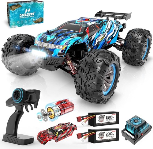 Upgraded RC Monster Truck - 1:10 Scale Off-Road Buggy with Dual Shells & Shocks - Picture 3 of 11