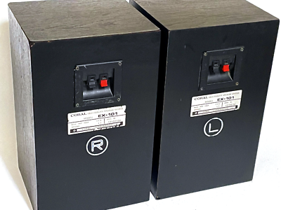 CORAL コーラル EX-101 R Vintage Coral EX-101 Bookshelf Stereo Speakers / Monitors