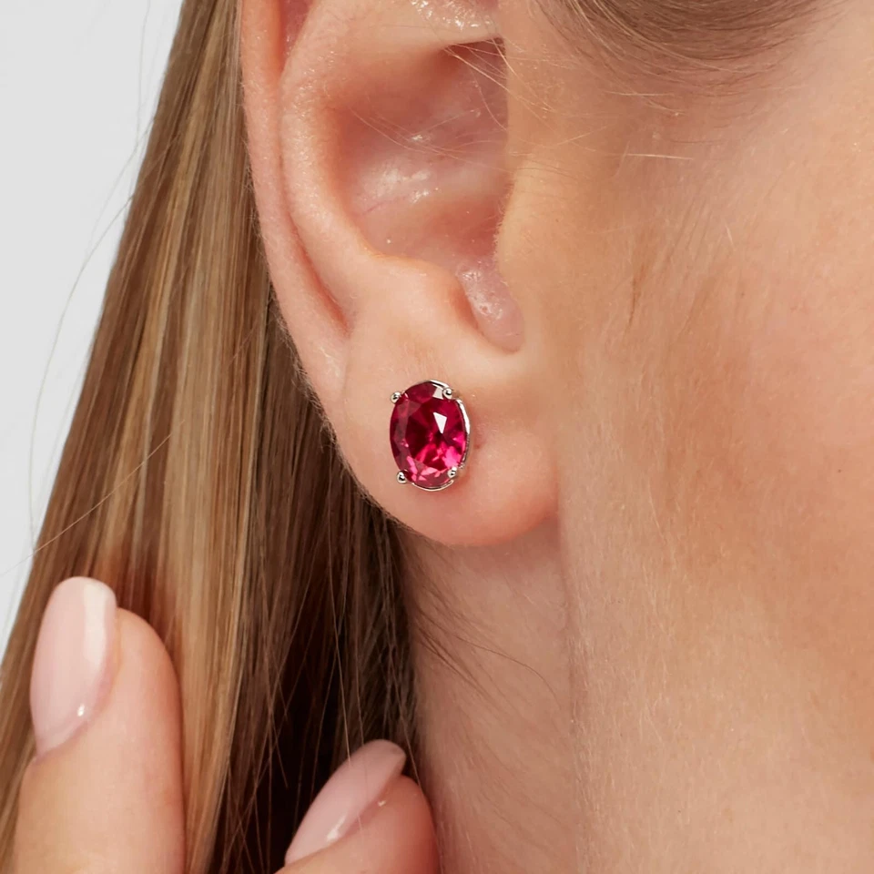 BROSWAY FANCY ORECCHINO SINGOLO CON ZIRCONI IN ARGENTO 925 FPR06 PASSION RUBY - Immagine 2 di 4