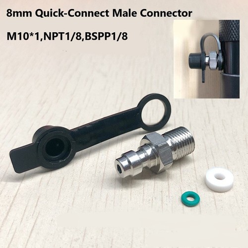Efficient Stainless Steel Male Plug Valve for Hassle Air Hose Connections - Picture 3 of 41