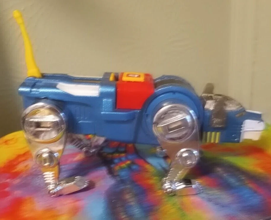 Orig. 1981 Voltron Blue Lion #4 Die Cast Metal Vintage Japan (21A) - Image 2 of 3