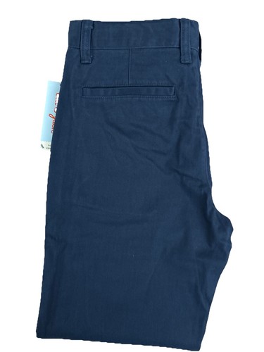 Lot 2 Cat & Jack Boys Size 12 Husky School Uniform Pants Fighter Pilot Blue - Picture 2 of 5