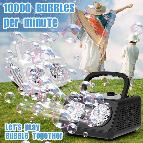 Handheld Automatic Bubble Machine, Children's Portable Bubble Machine Outdoor We - Picture 24 of 24