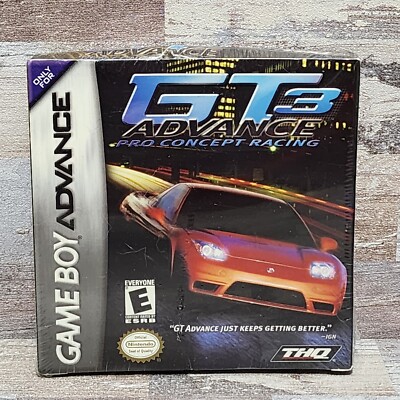 GT Advance 3 Pro Concept Racing GBA (Brand New Factory Sealed US Version)