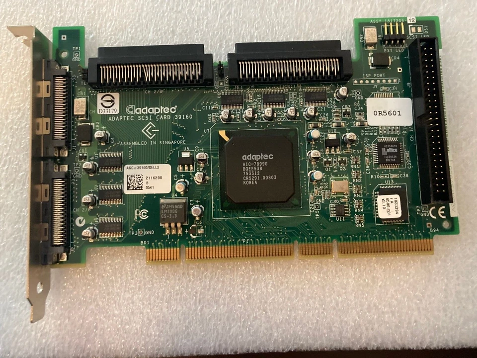 10 PACK of Dell 39160 Adaptec SCSI Card controller ASC 39160 UP601 - Image 3 of 4