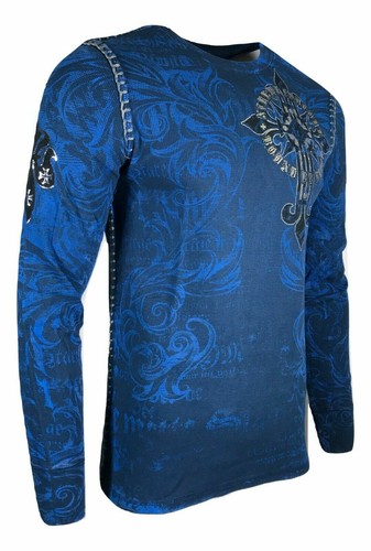 Xtreme Couture by AFFLICTION HERCULES Men's T-Shirt THERMAL - Picture 8 of 12
