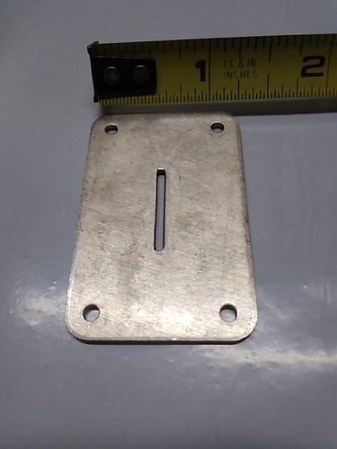 Old arcade Machine 10 Cent Coin Entry Plate Original - Picture 3 of 3