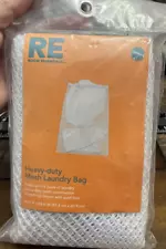 Large ROOM ESSENTIALS MESH WASH BAG 36" X 24" NEW