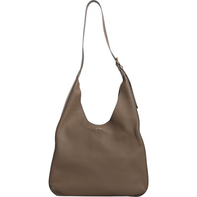 AGNONA Bag Brown Leather Shoulder Strap Handbag Purse Women Borse 