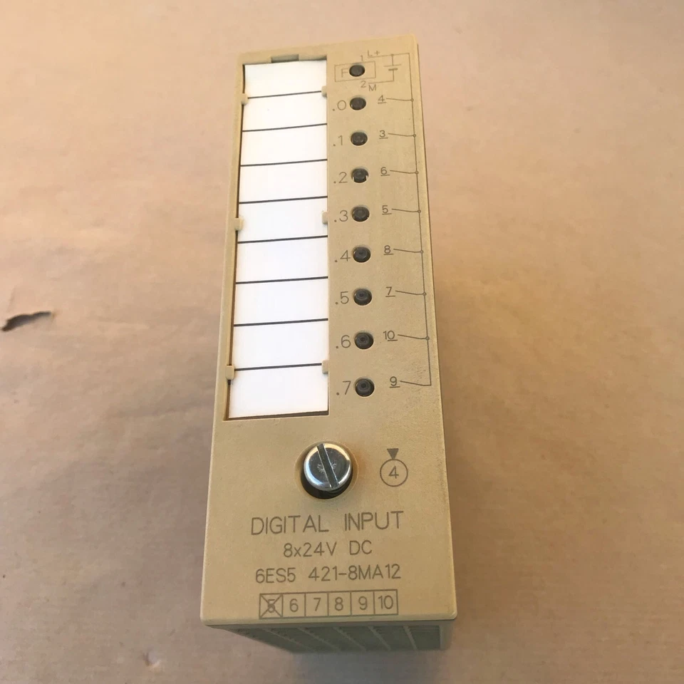 SIEMENS 6ES5 421-8MA12 DIGITAL INPUT MODULE SIMATIC S5 6ES54218MA12 - Image 3 of 4