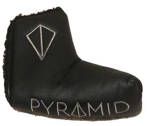 PYRAMID PUTTERS BLADE PUTTER HEADCOVER - Black Golf Head Cover GOOD CONDITION - Picture 1 of 4