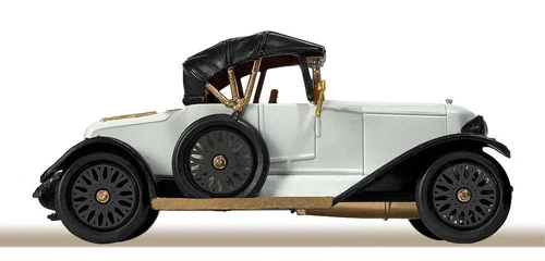 Busch Masterpice 87010, Austro-Daimler 18/32 Convertible 1914 Closed, H0 Car 1:87